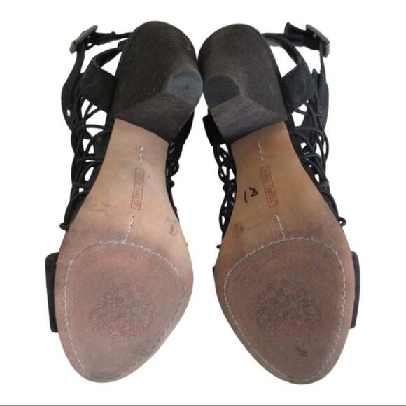 Vince Camuto Cage Sandal in Black - Picture 7 of 7